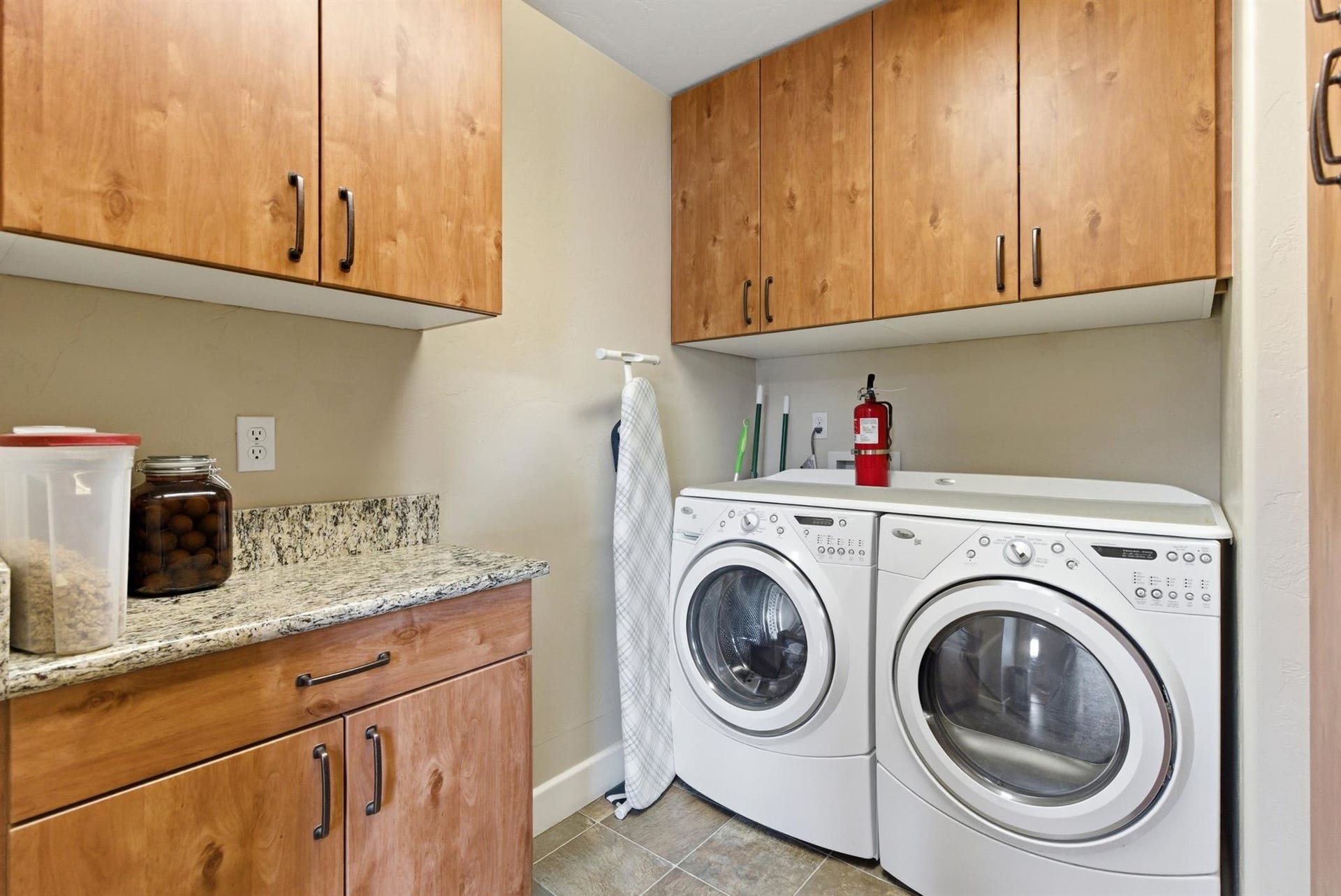 45 Roybals Way, Kalispell, MT 59901 Laundry room with cabinet space and independent washer and dryer