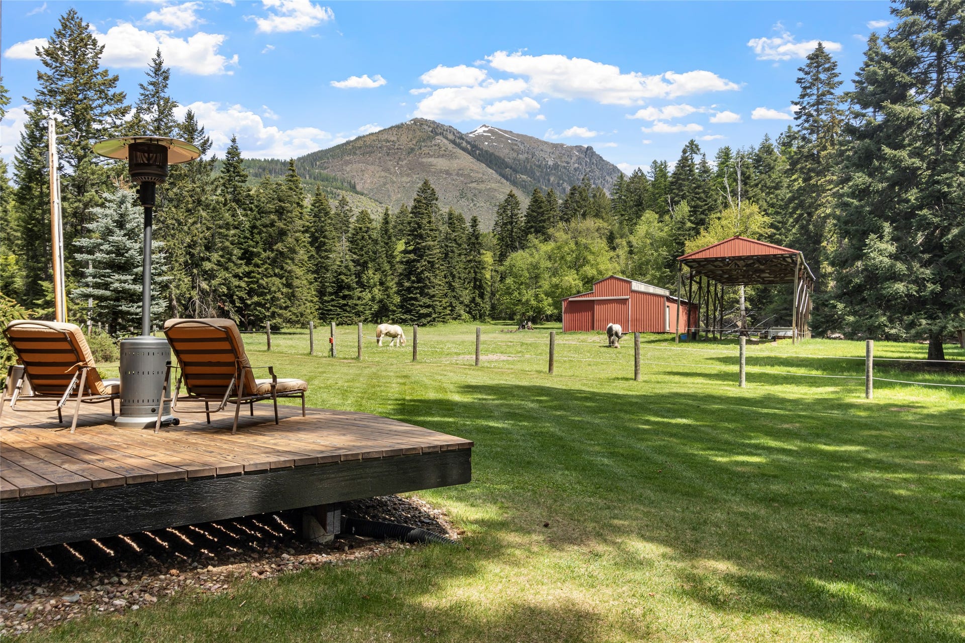 13034 Red Owl Trail, Bigfork, MT 59911 Back Yard