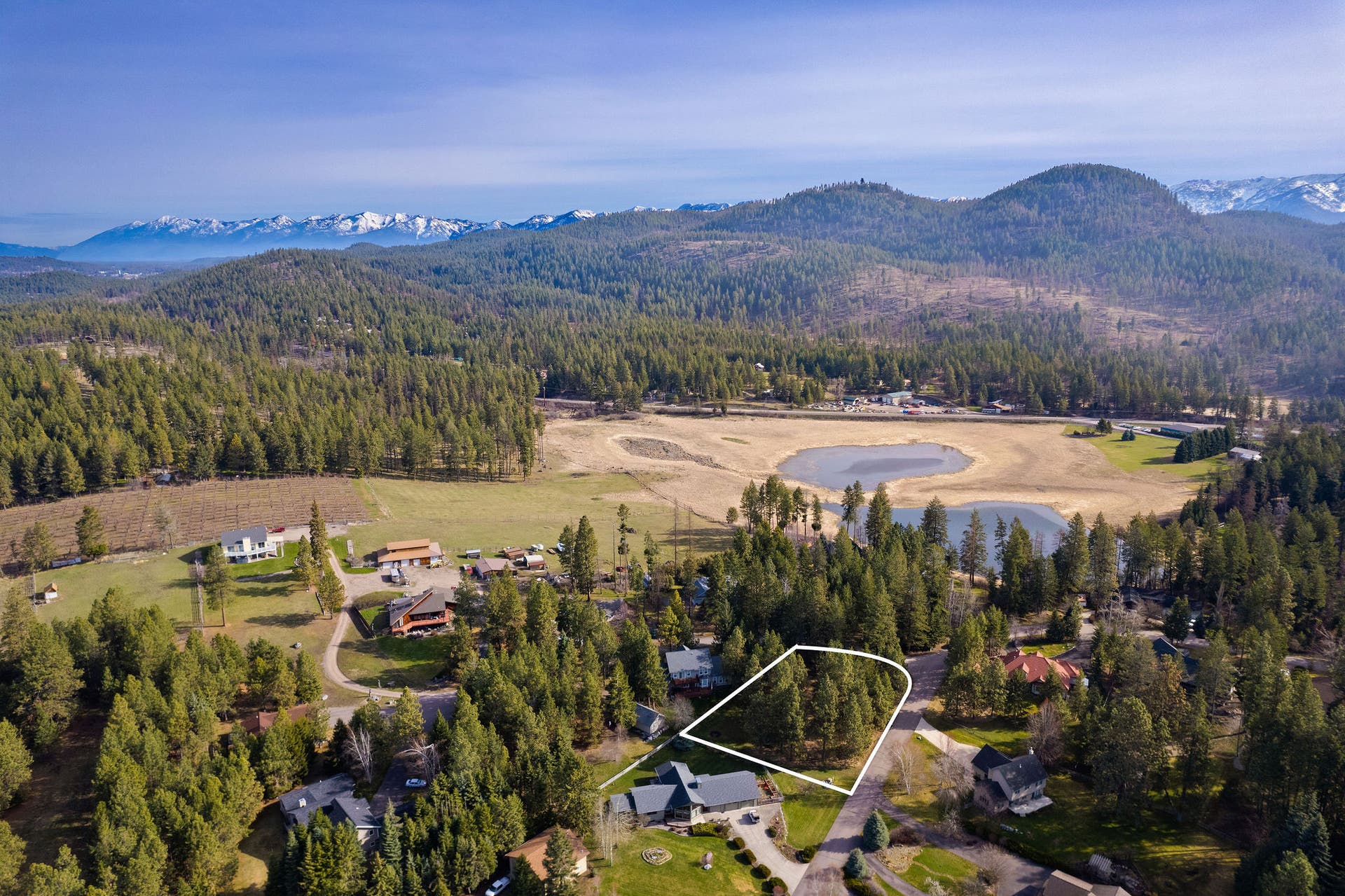 NHN Hilltop Terrace, Bigfork, MT 59911 Lot Lines