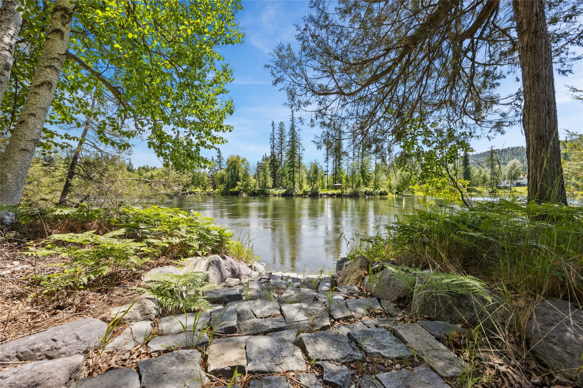 234 Williams Lane, Bigfork, MT 59911 just down the path is parking for getting water toys close to the river