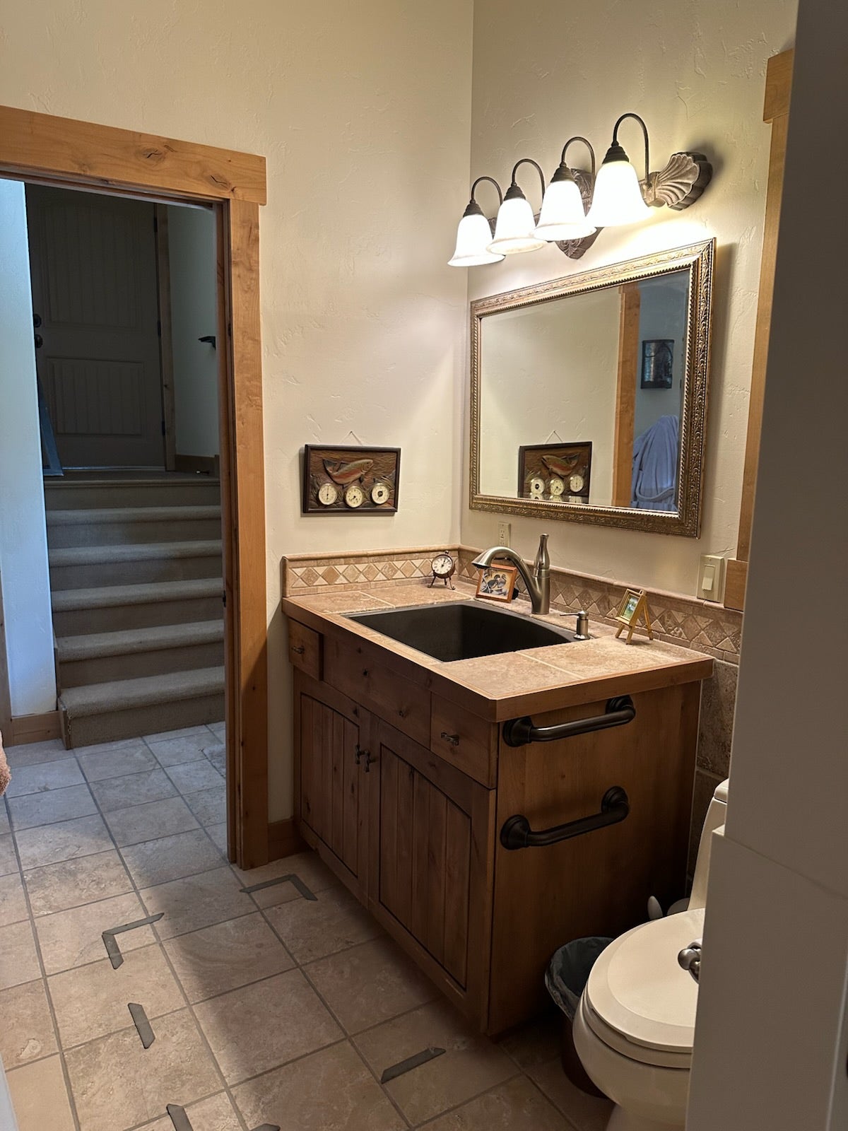 234 Williams Lane, Bigfork, MT 59911 2nd full bath on main floor by laundry room, and adjacent to office