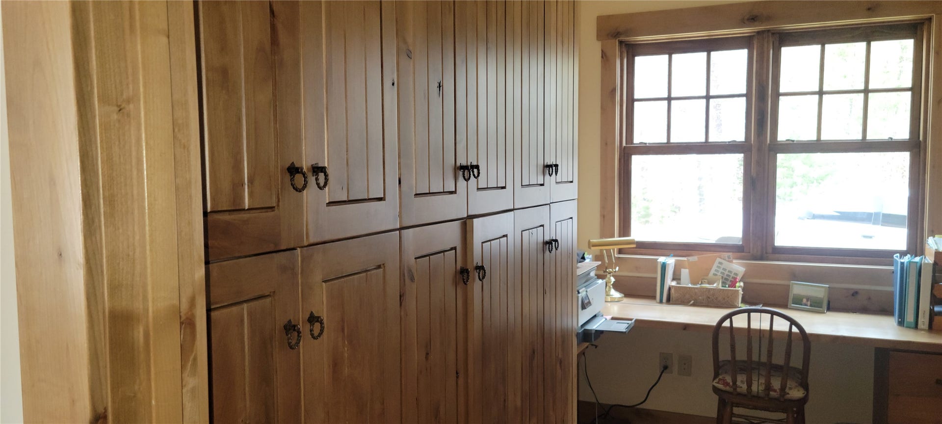 234 Williams Lane, Bigfork, MT 59911 Tons of built ins in office