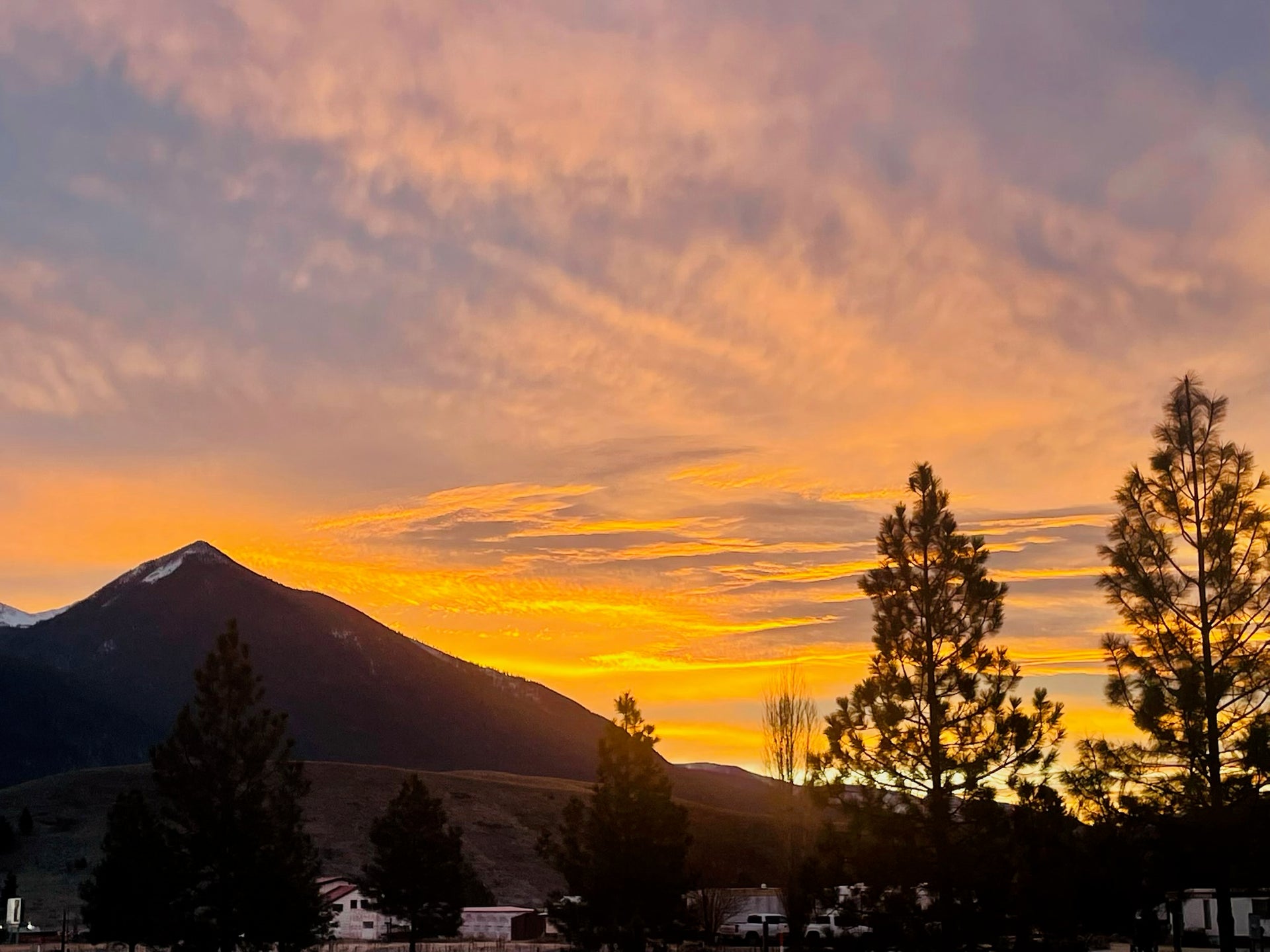 198 Acres Lane, Eureka, MT 59917 Sunset