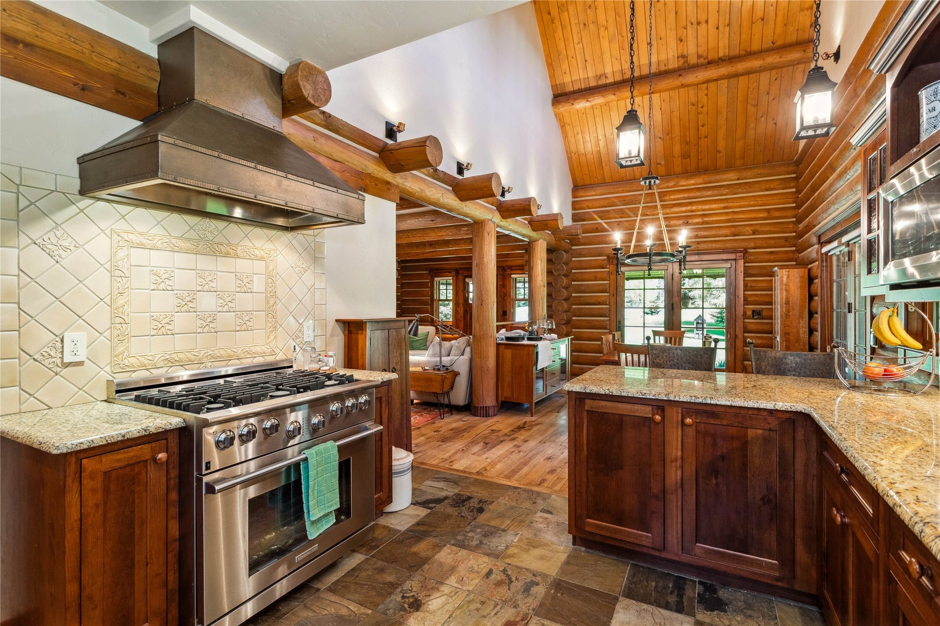 12284 Cygnet Way, Bigfork, MT 59911 Gourmet kitchen with top of the line appliances