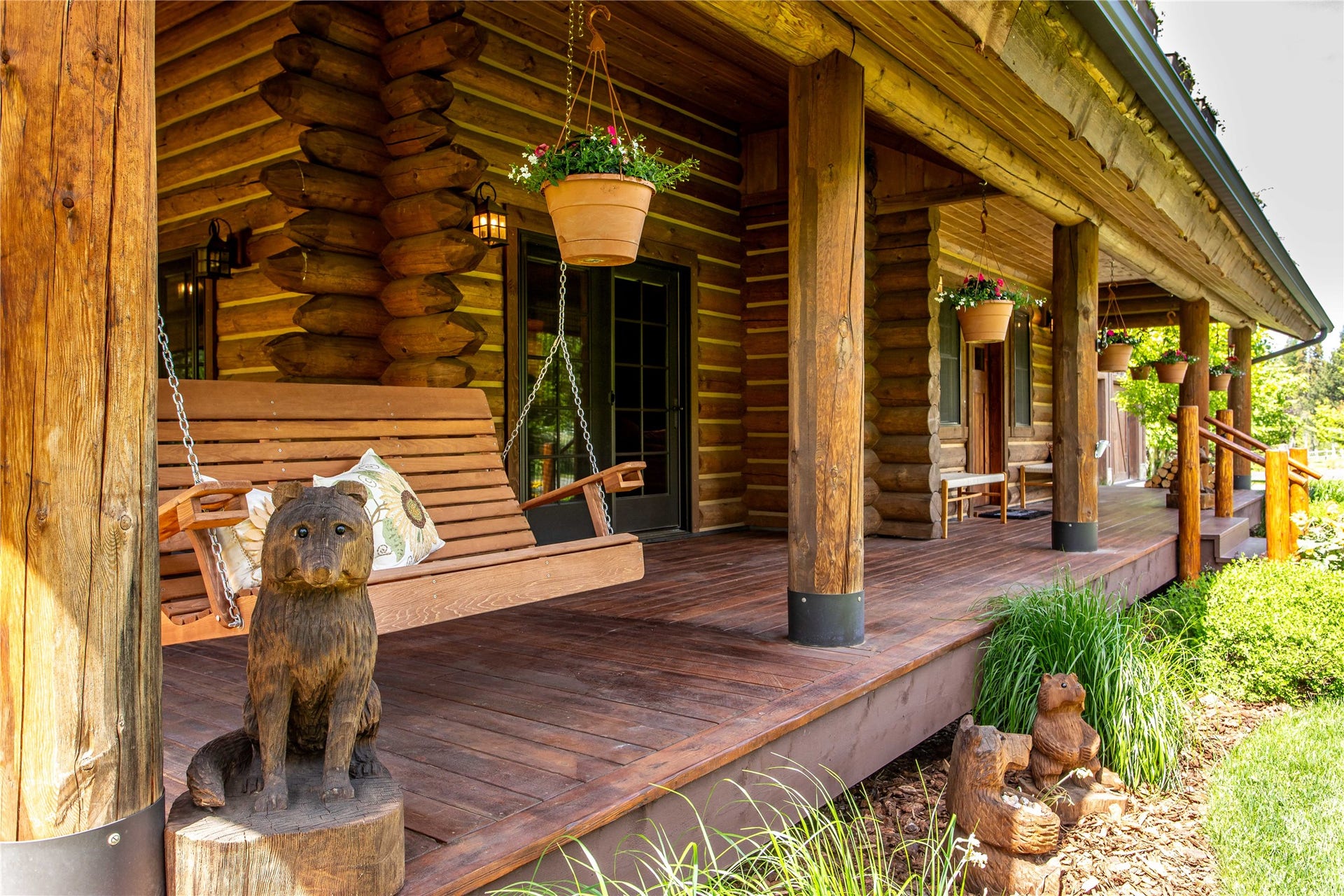 12284 Cygnet Way, Bigfork, MT 59911 Porch swing for those leisurely afternoons