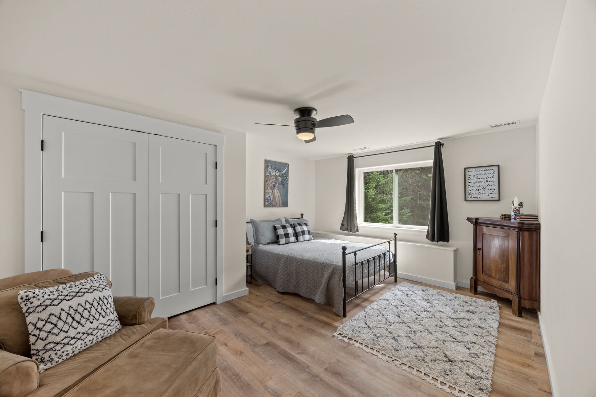 620 Swan River Road, Bigfork, MT 59911 Third bedroom - downstairs