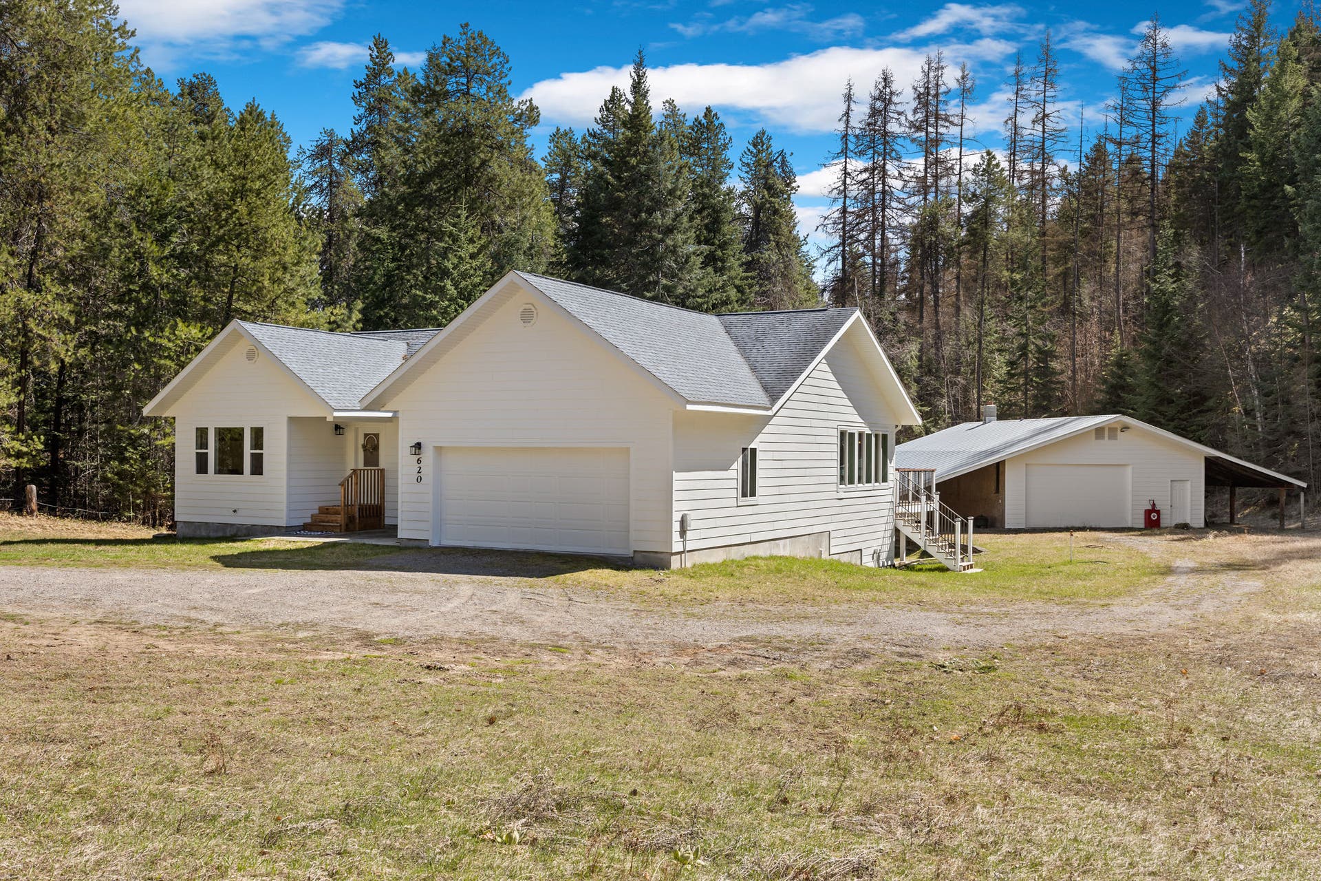 620 Swan River Road, Bigfork, MT 59911 Spacious house, garage and shop