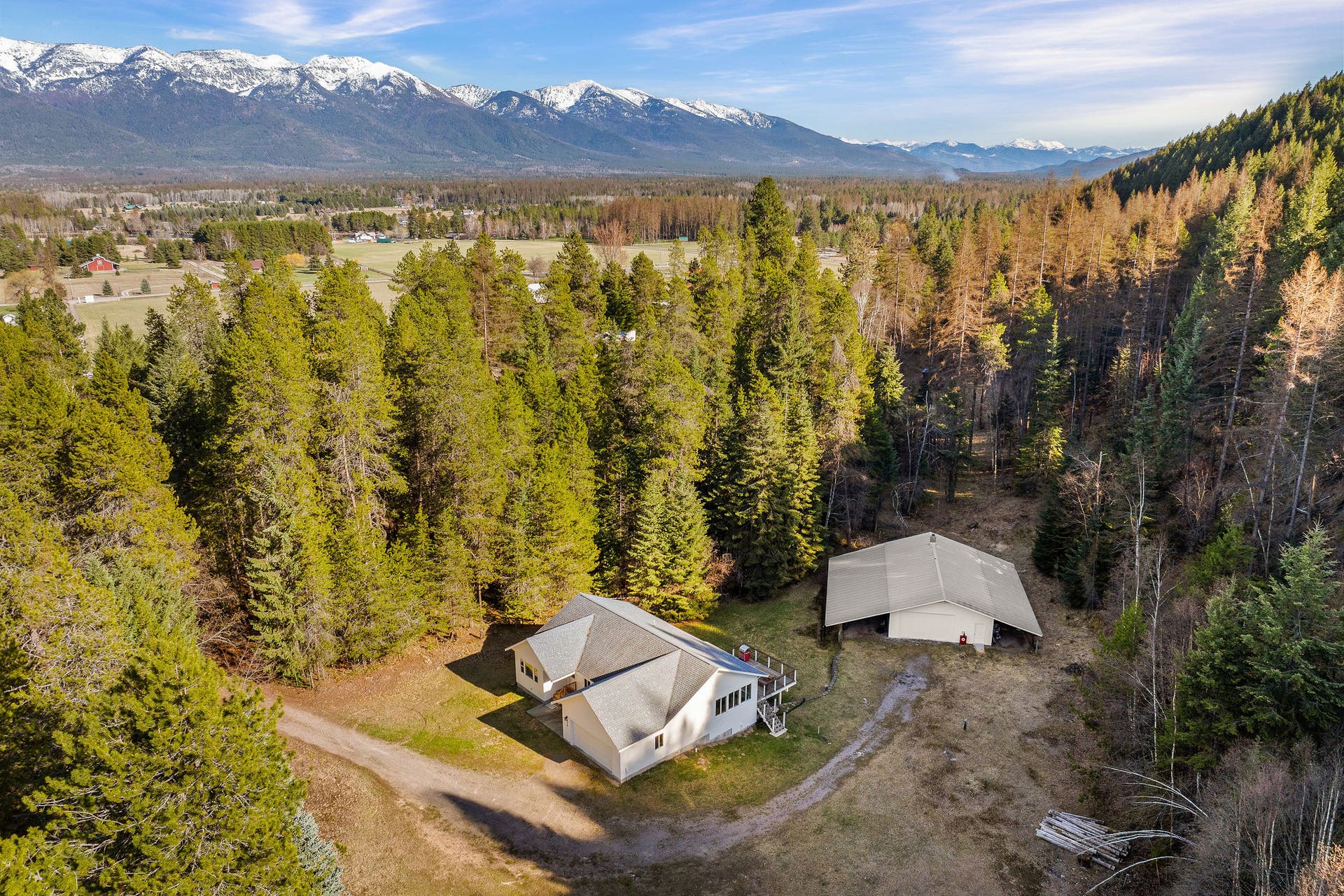 620 Swan River Road, Bigfork, MT 59911 Private retreat with plenty of room for all your dreams!