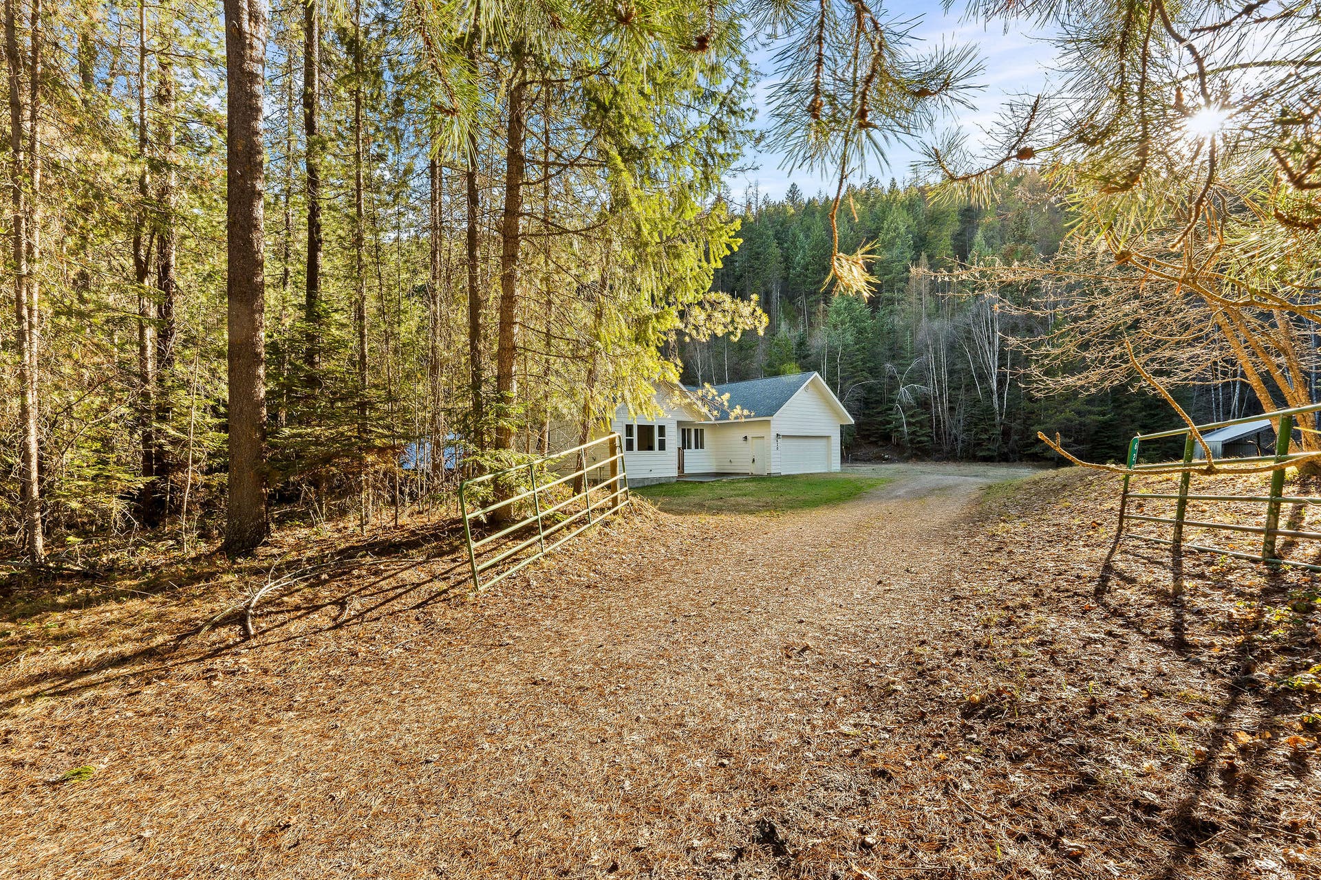 620 Swan River Road, Bigfork, MT 59911 Very Private location with gate at entrance