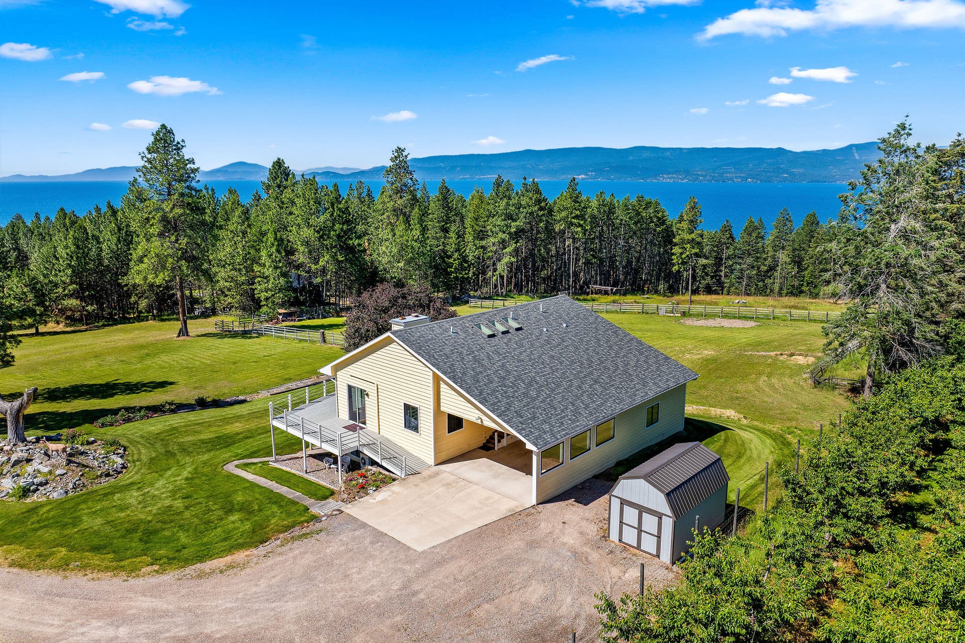 33676 Hilltop Terrace, Bigfork, MT 59911 Storage shed