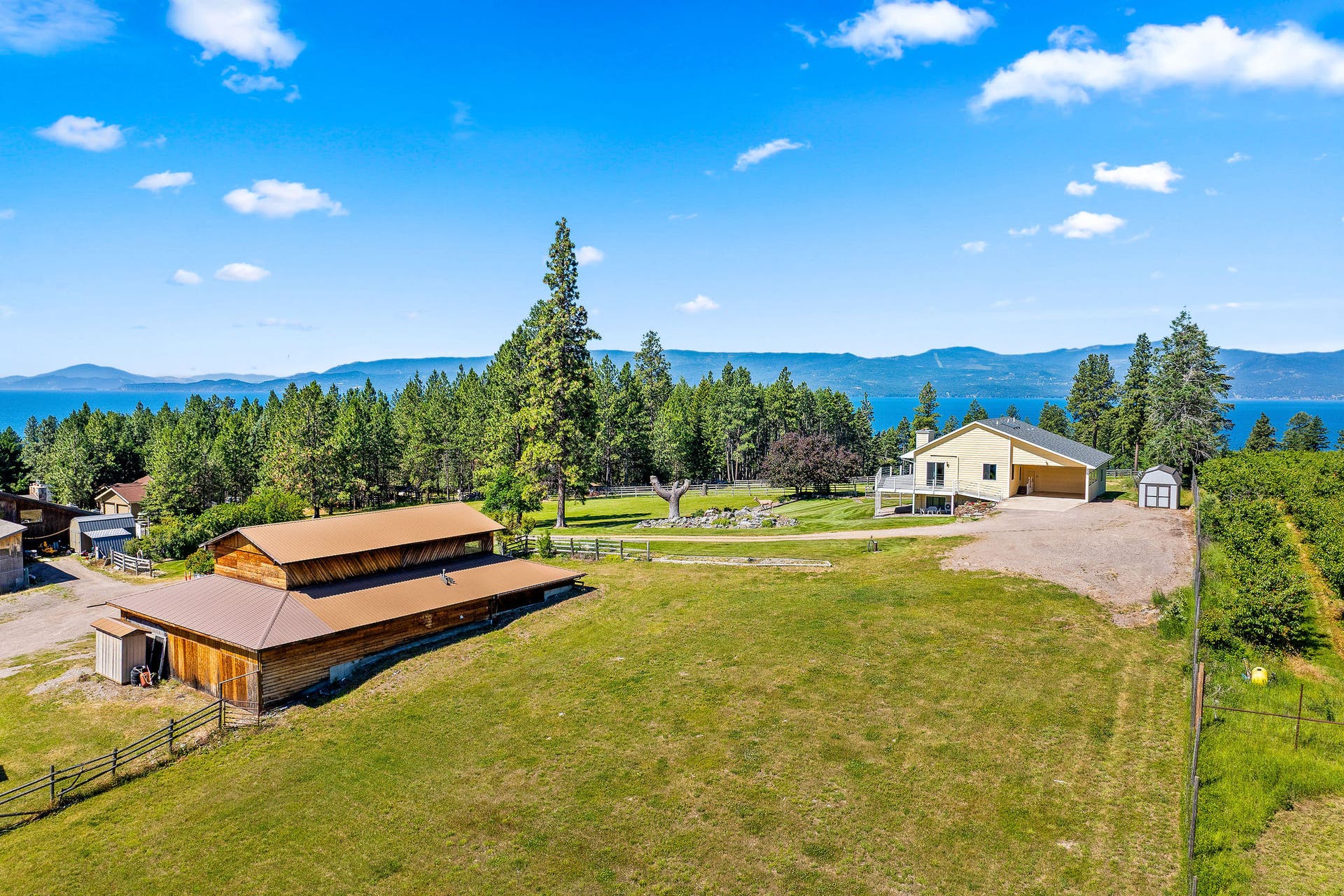 33676 Hilltop Terrace, Bigfork, MT 59911 Multiple outbuildings