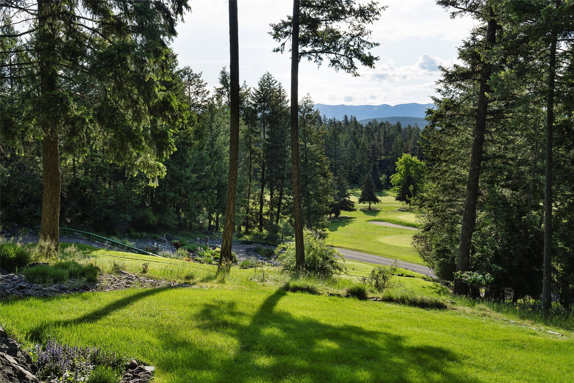 137 & 133 Eagle Bend Drive, Bigfork, MT 59911 From house overlooking par 3
