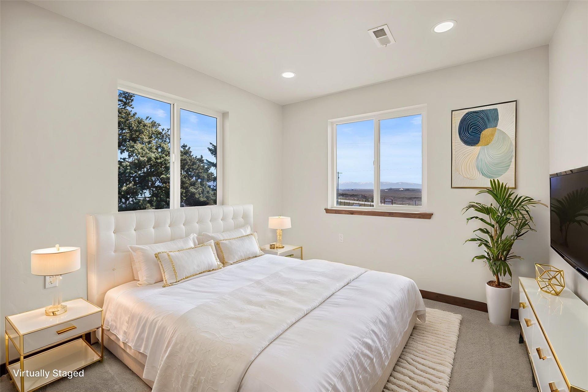 Virtually Staged Bedroom 5