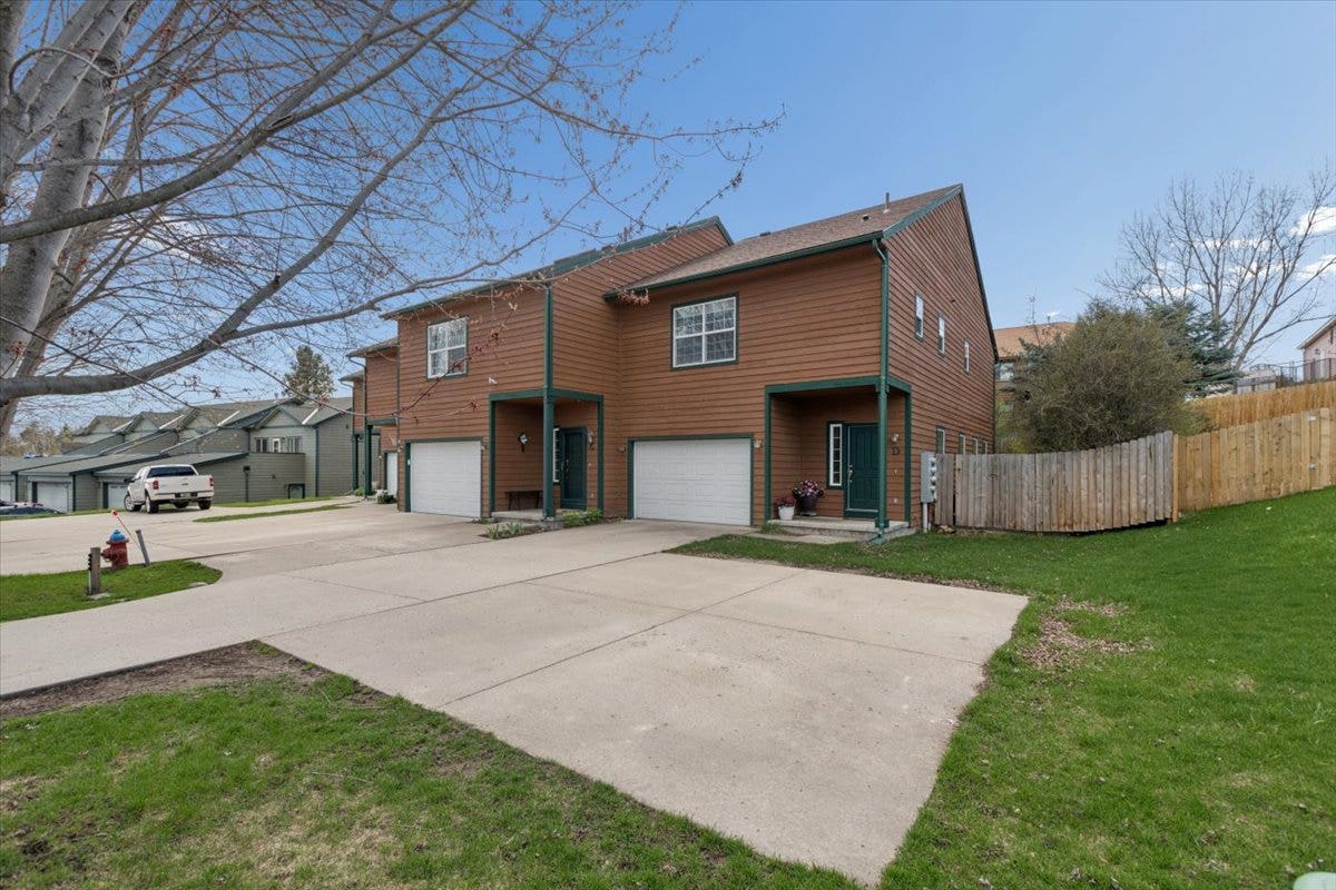 108 Sunrise Terrace, #D, Bigfork, MT 59911 End unit with privacy fence