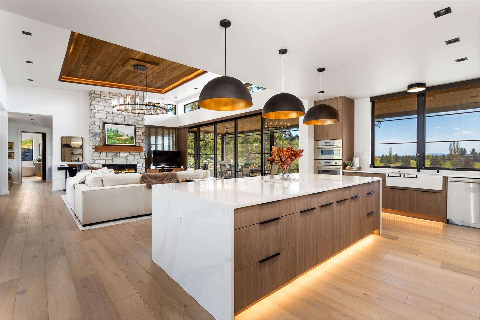 48 Eagle Rock Drive, Bigfork, MT 59911 Open Concept