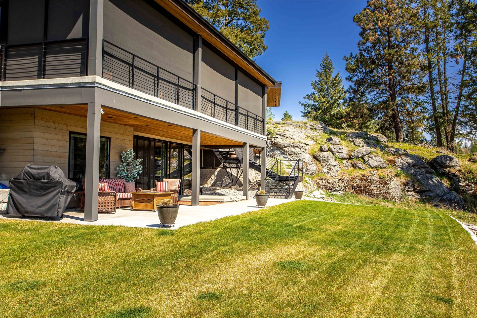 48 Eagle Rock Drive, Bigfork, MT 59911 Backyard