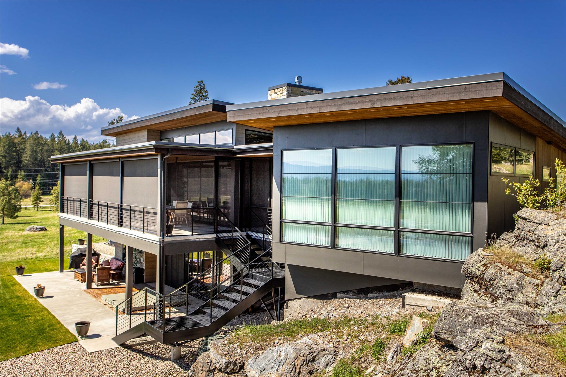 48 Eagle Rock Drive, Bigfork, MT 59911 Modern Lines