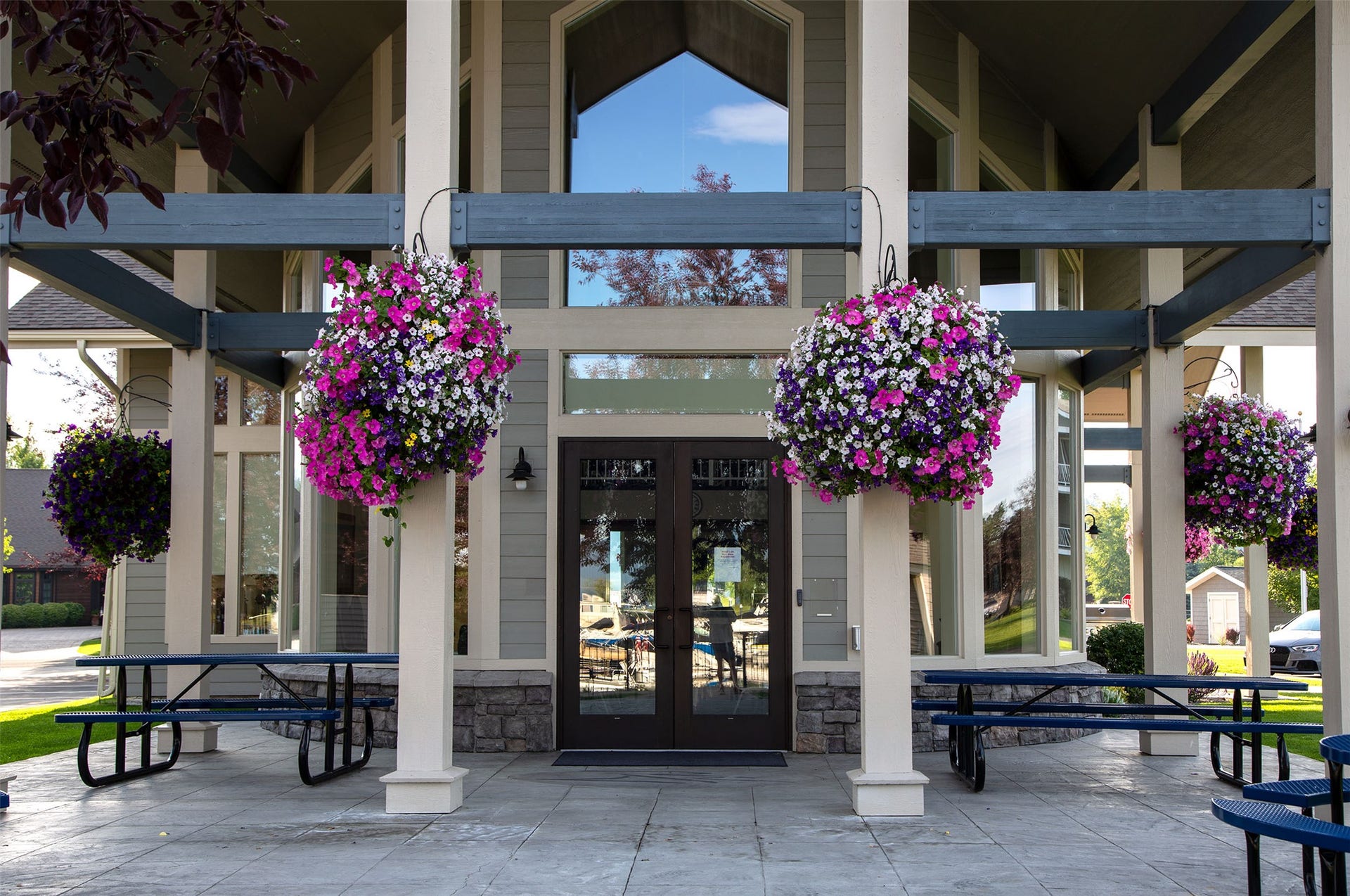 D-5 Eagle Bend Yacht Harbor, Bigfork, MT 59911 Clubhouse entrance