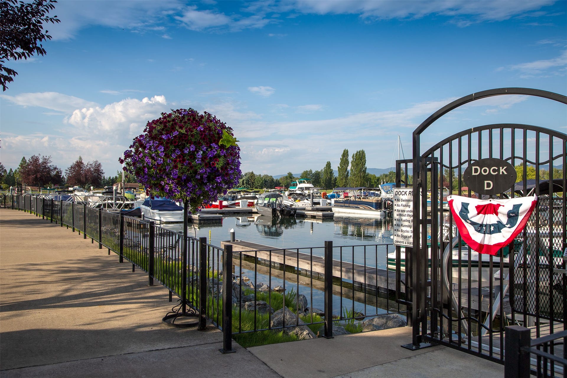 D-5 Eagle Bend Yacht Harbor, Bigfork, MT 59911 Gated, private dock