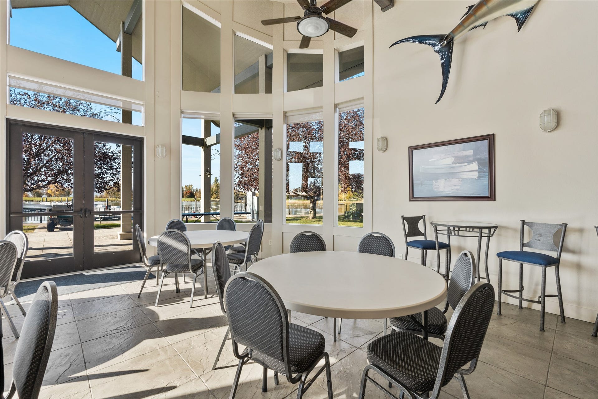 D-5 Eagle Bend Yacht Harbor, Bigfork, MT 59911 Private clubhouse for socializing
