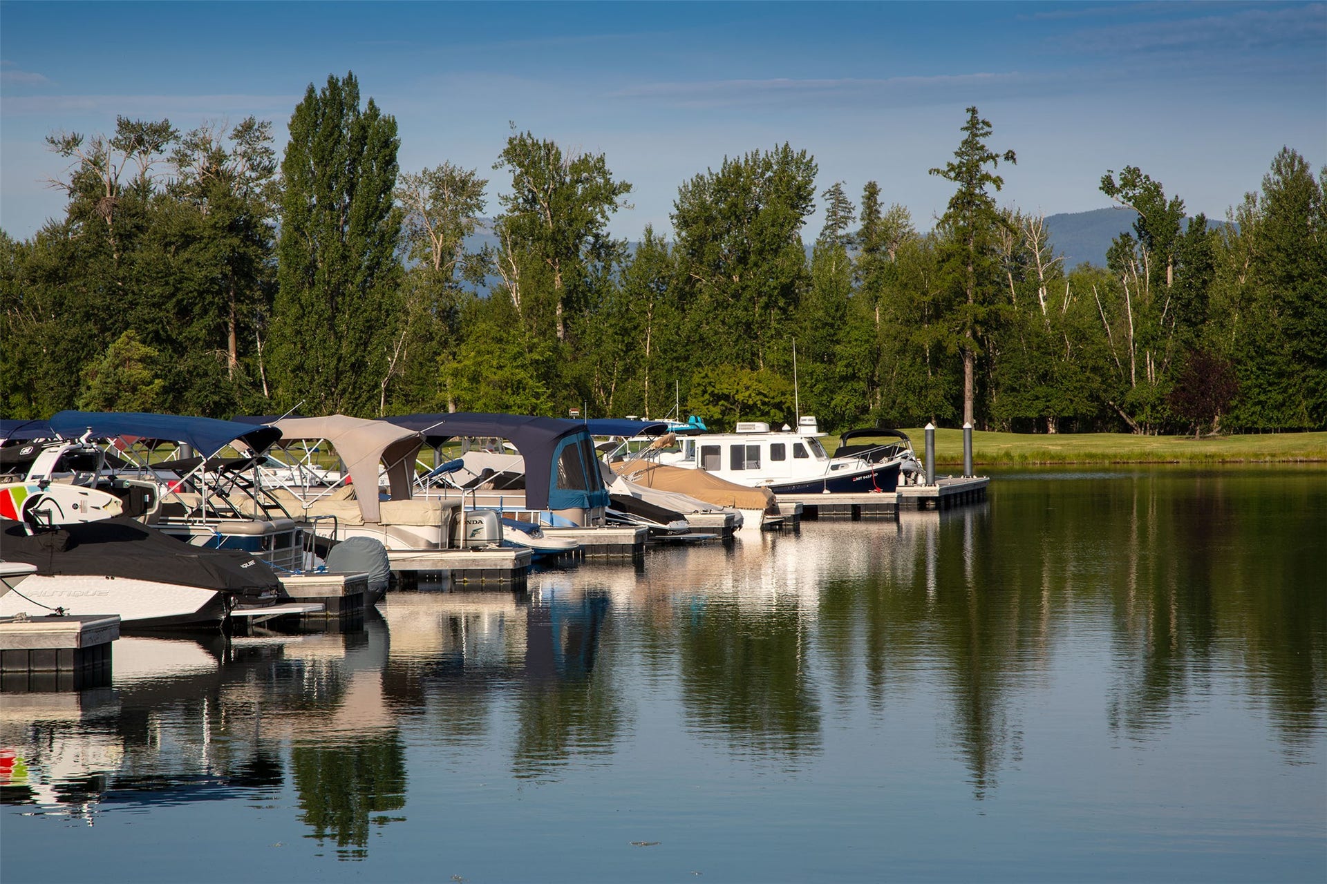 D-5 Eagle Bend Yacht Harbor, Bigfork, MT 59911 Premium docking in quiet, protected waters