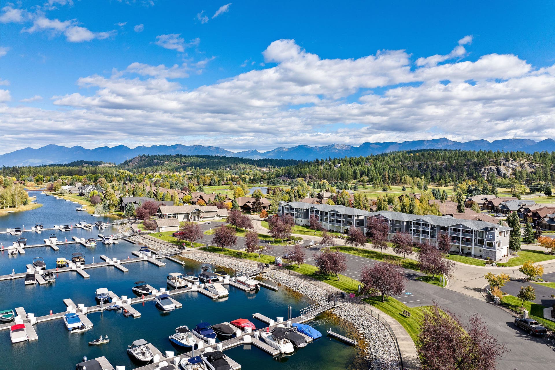 D-5 Eagle Bend Yacht Harbor, Bigfork, MT 59911 Eagle Bend Yacht Harbor with ample parking and an adjacent Clubhouse