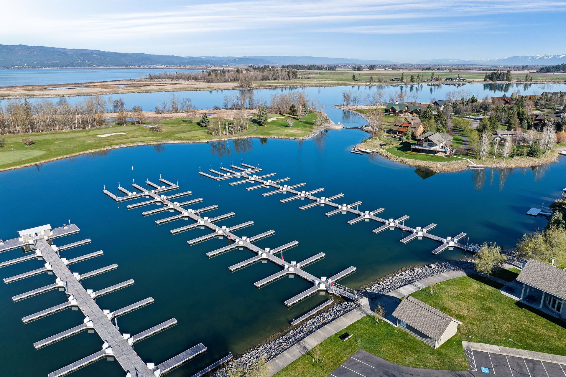 D-5 Eagle Bend Yacht Harbor, Bigfork, MT 59911 Serene, protected harbor with easy access to Flathead River and Flathead Lake
