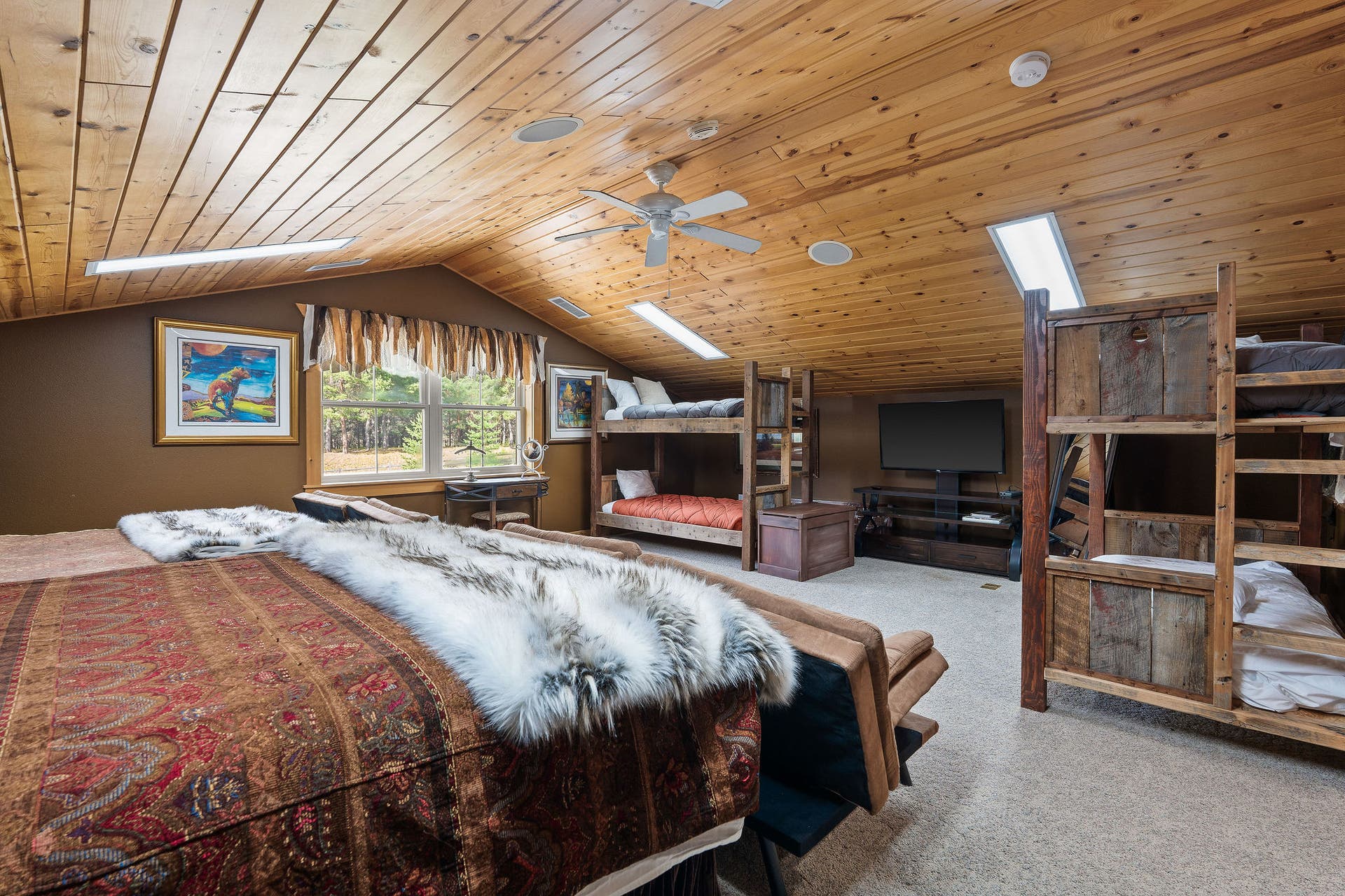 310 Rocky Woods Lane, Bigfork, MT 59911 North bedroom 2nd level