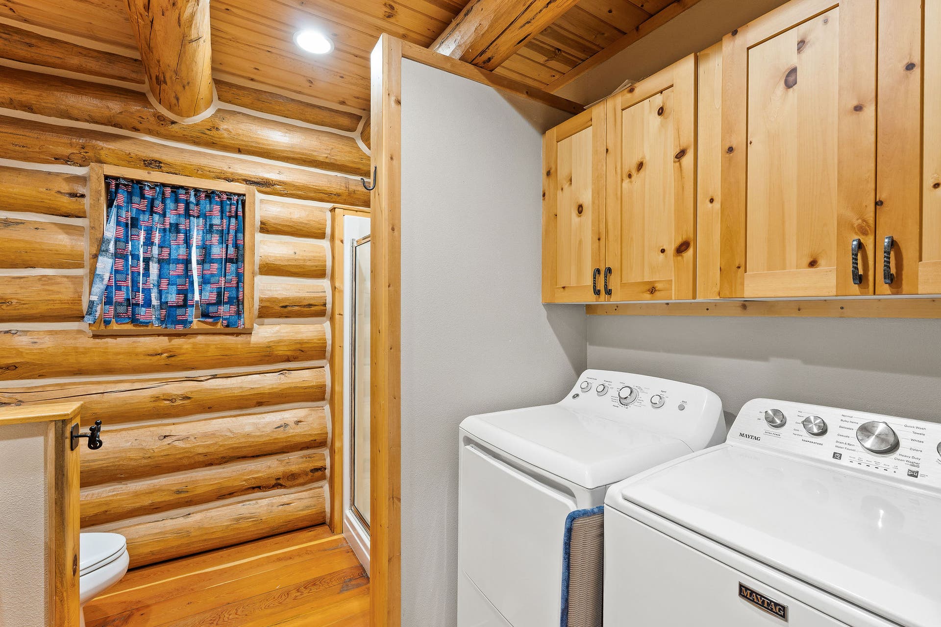 310 Rocky Woods Lane, Bigfork, MT 59911 2nd floor laundry room/bathroom