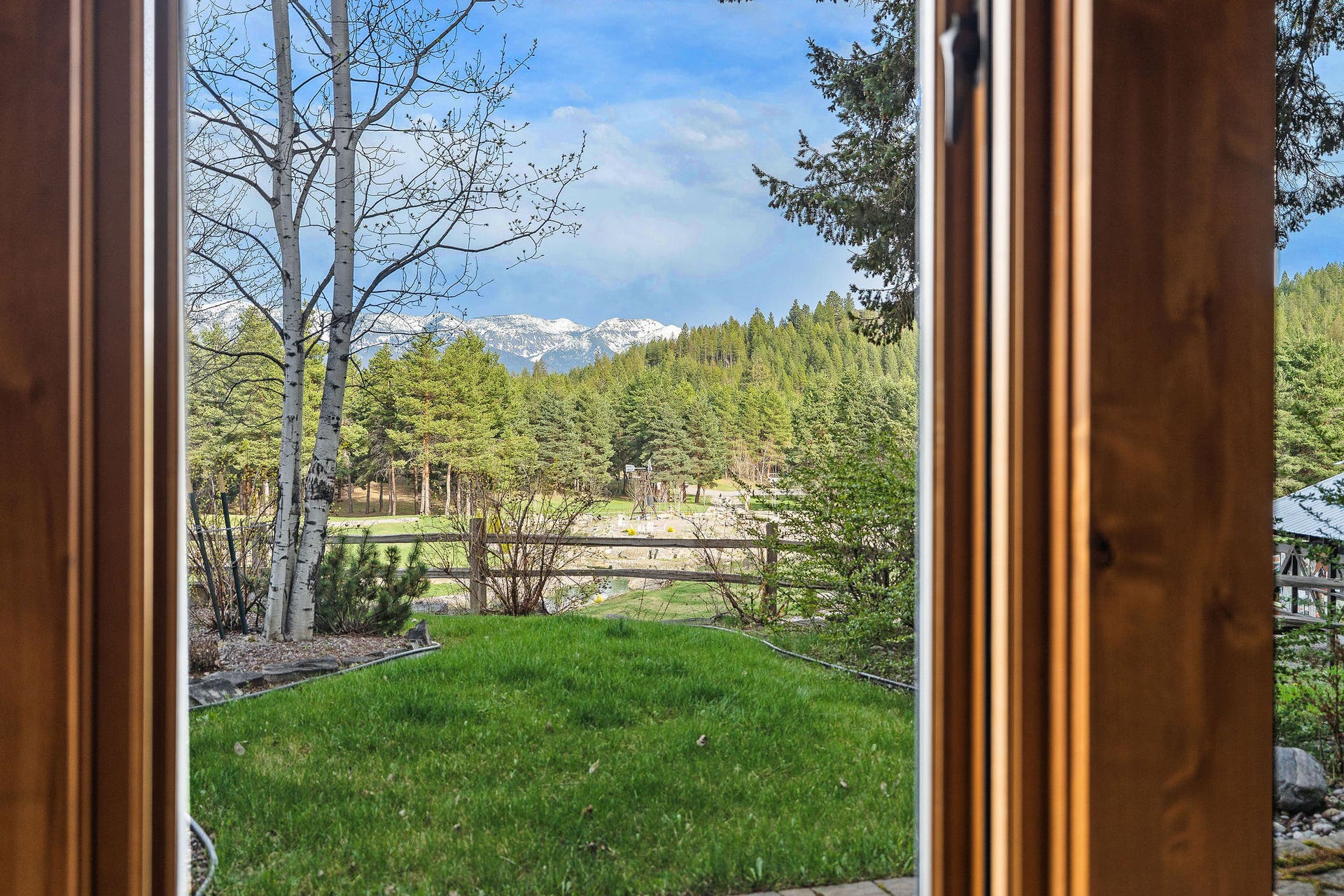 310 Rocky Woods Lane, Bigfork, MT 59911 View from lower level