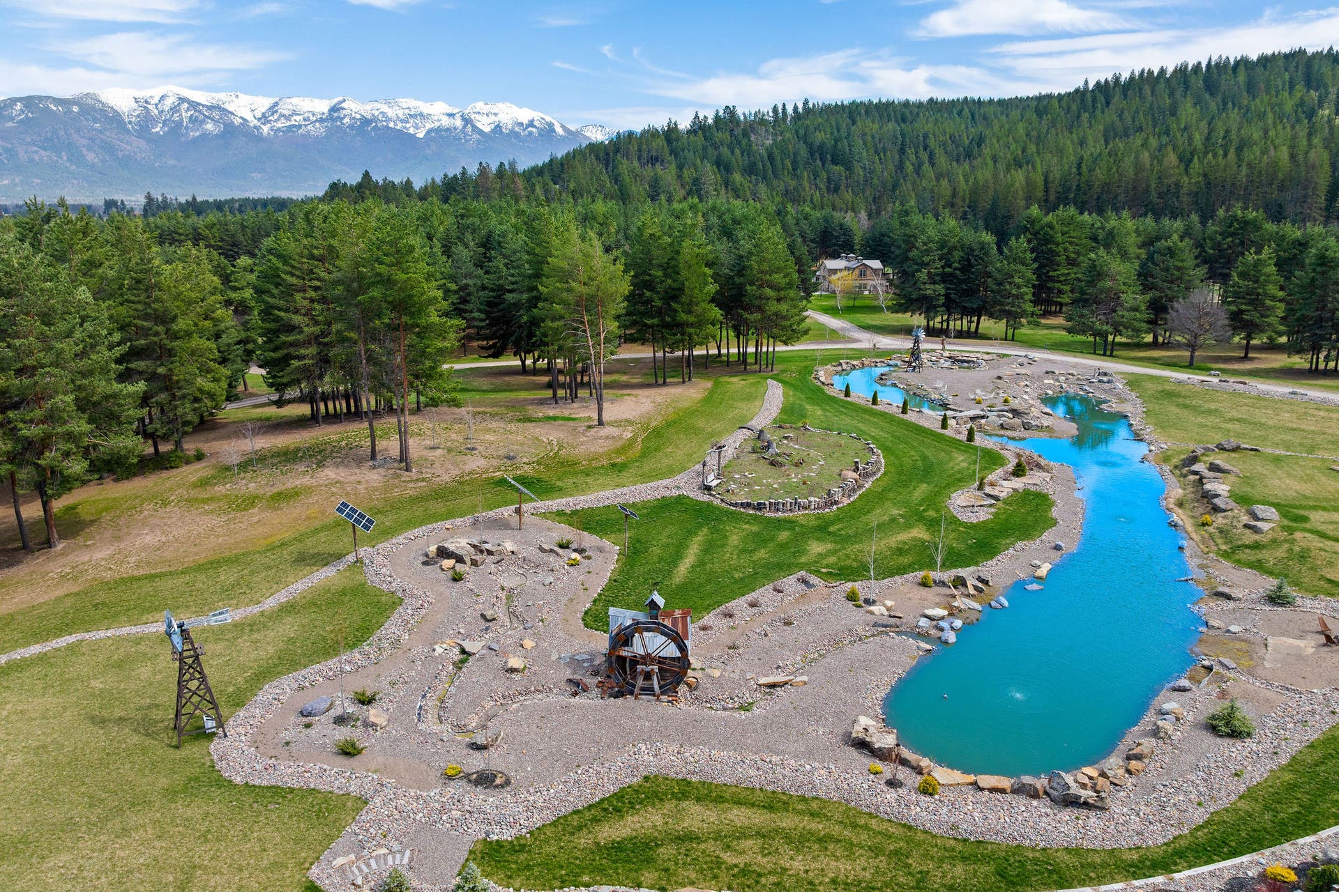310 Rocky Woods Lane, Bigfork, MT 59911 Stocked ponds