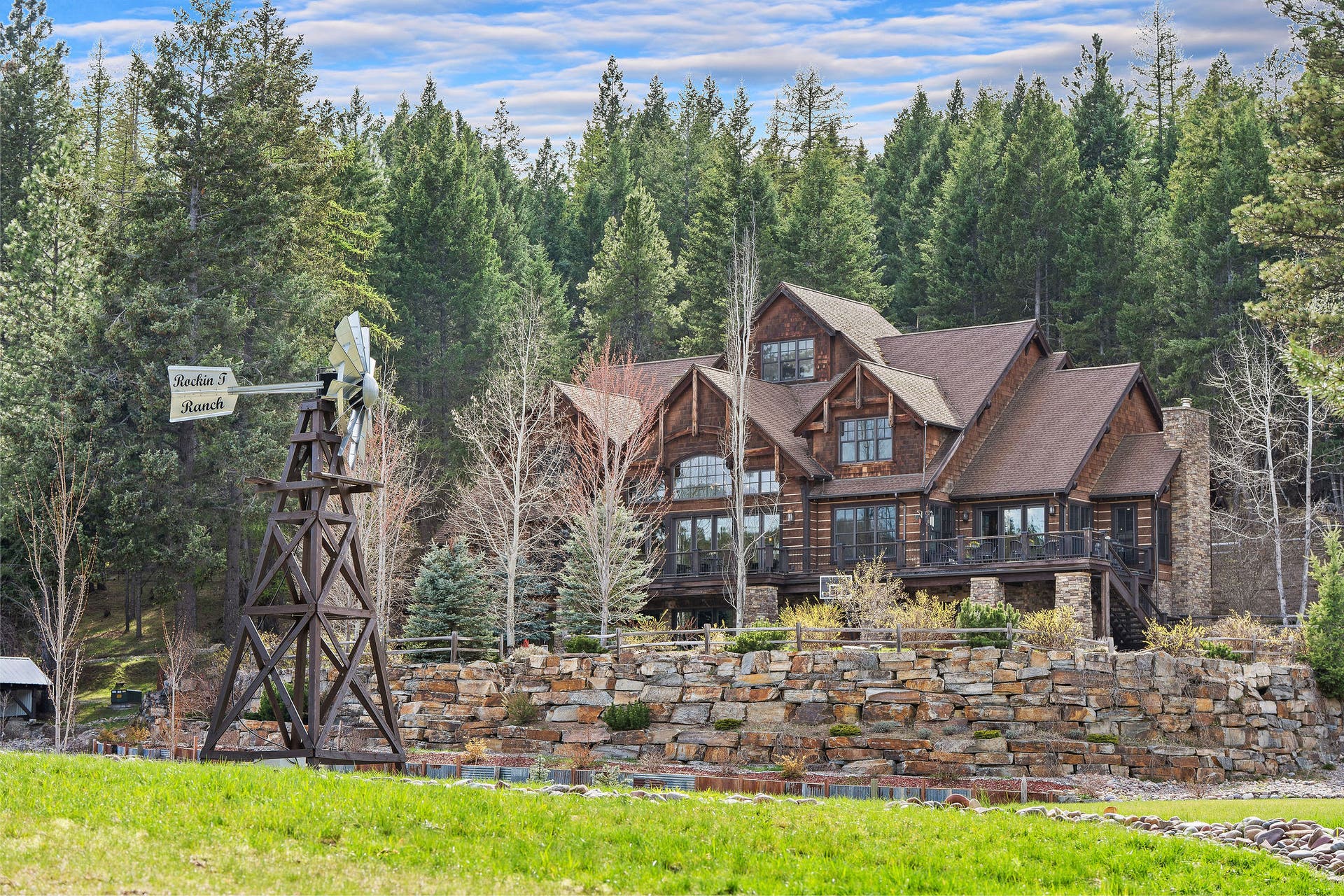 310 Rocky Woods Lane, Bigfork, MT 59911 Windmill backup power for ponds