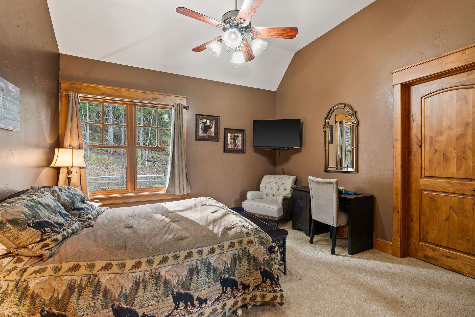 310 Rocky Woods Lane, Bigfork, MT 59911 2nd Level Guest Bedroom #2 (Northwest): walk-in closet