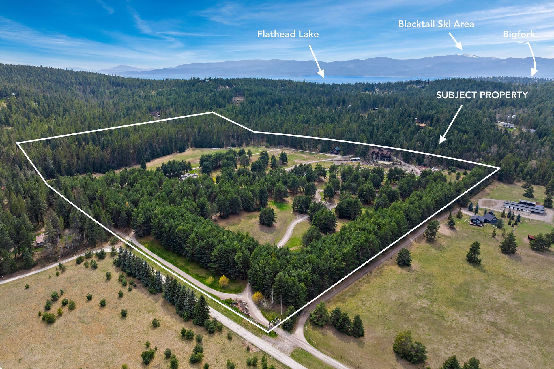 310 Rocky Woods Lane, Bigfork, MT 59911 Flathead Lake & 4-season recreation nearby