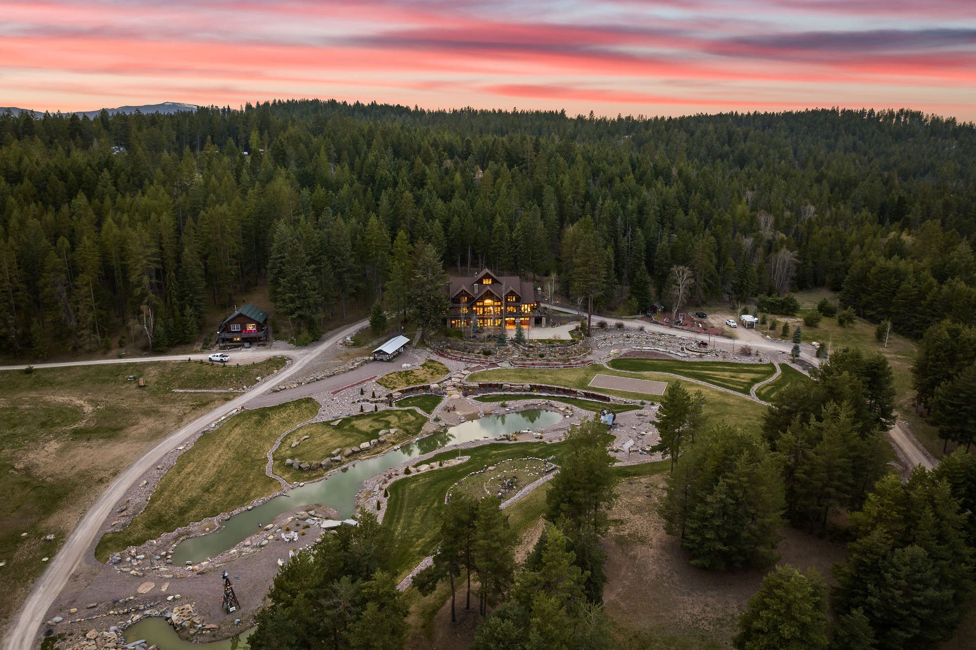 310 Rocky Woods Lane, Bigfork, MT 59911 Multigenerational living, farming, events, weddings & more