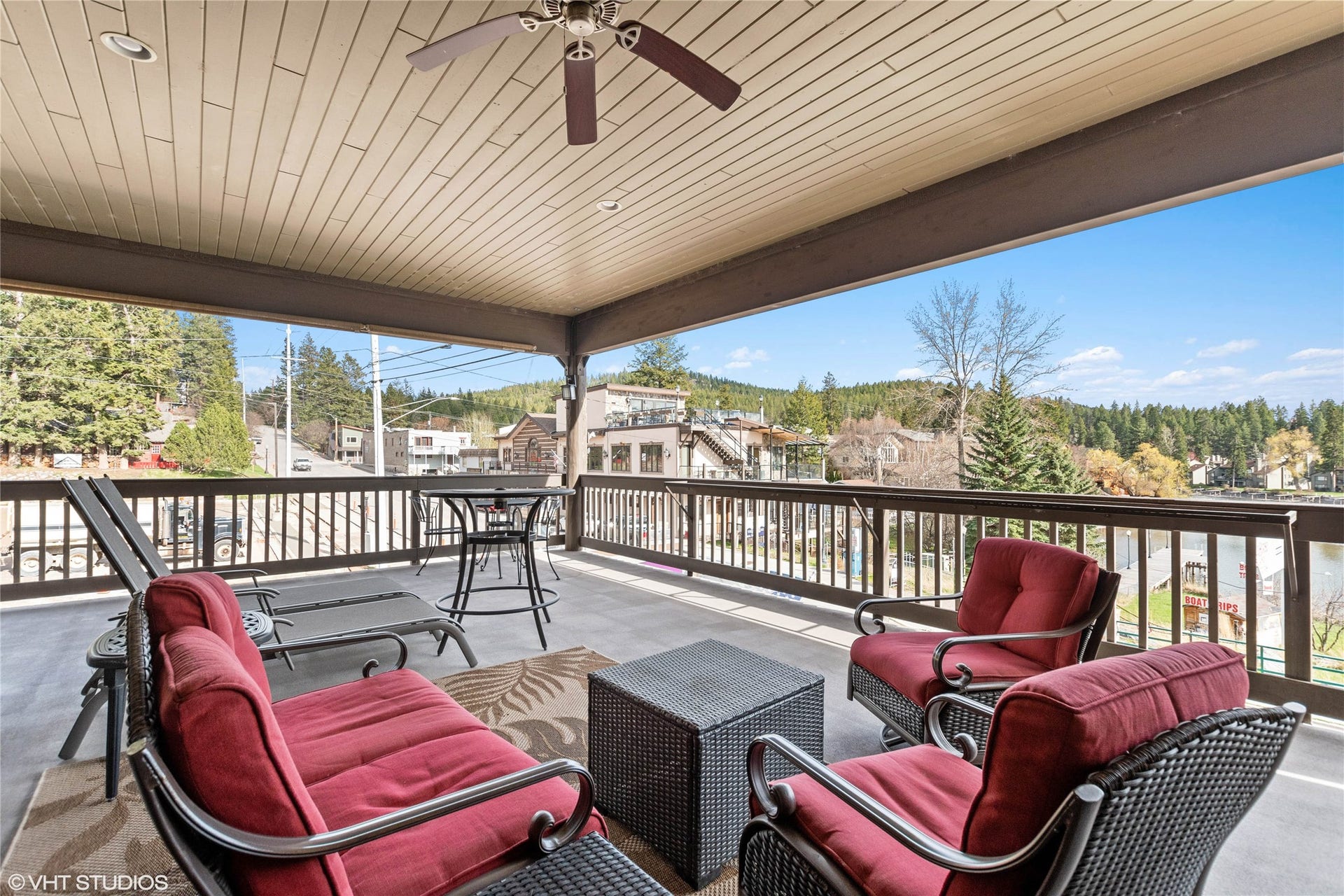 425 Grand Drive, Bigfork, MT 59911 Unit D covered patio