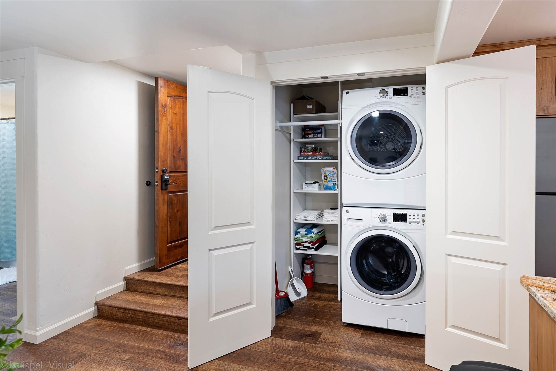 425 Grand Drive, Bigfork, MT 59911 Laundry for Unit E