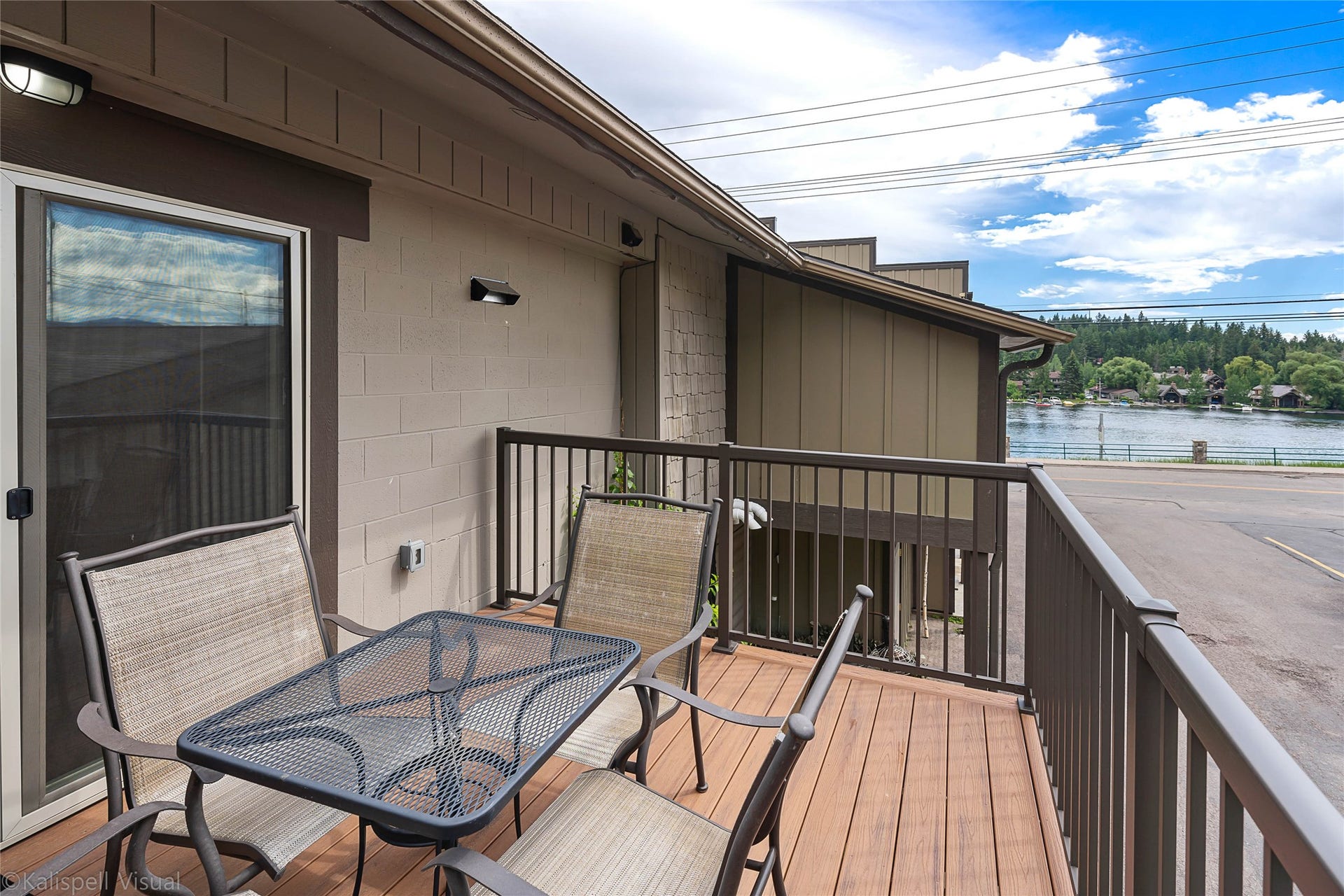 425 Grand Drive, Bigfork, MT 59911 Deck for Unit E