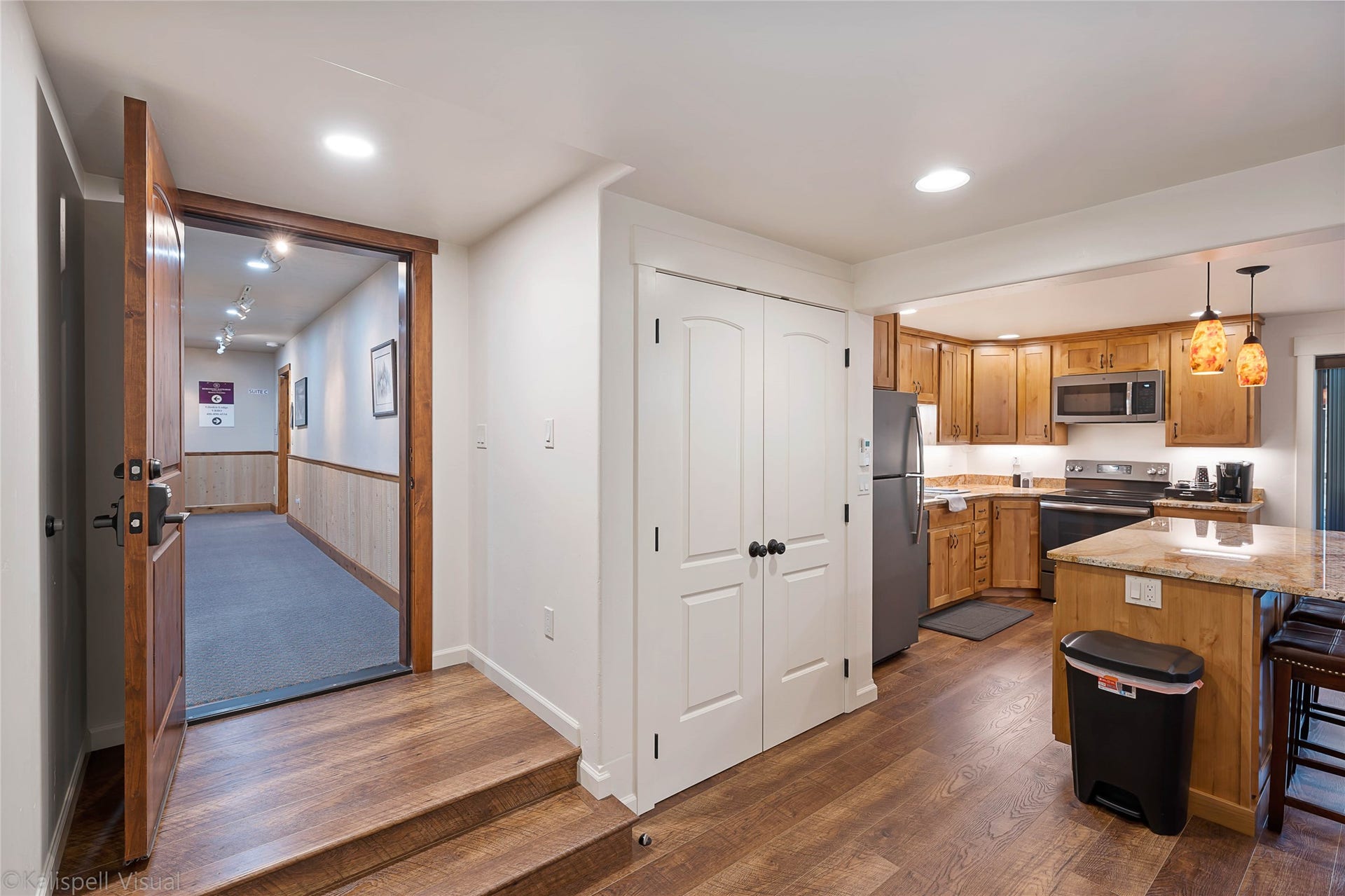 425 Grand Drive, Bigfork, MT 59911 Entrance to unit E