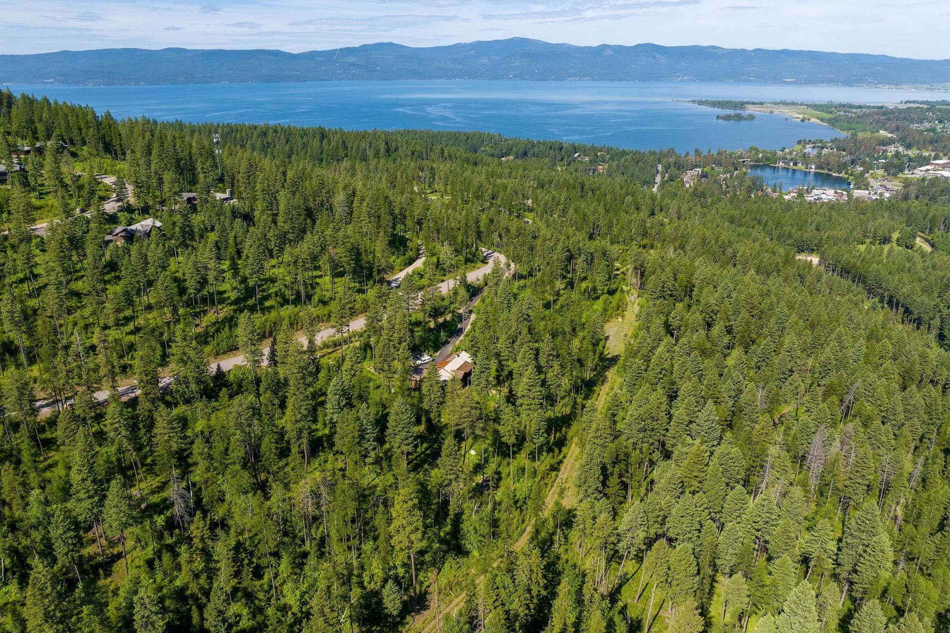 385 Saddlehorn Trail, Bigfork, MT 59911 385 Saddlehorn Trail Aerial