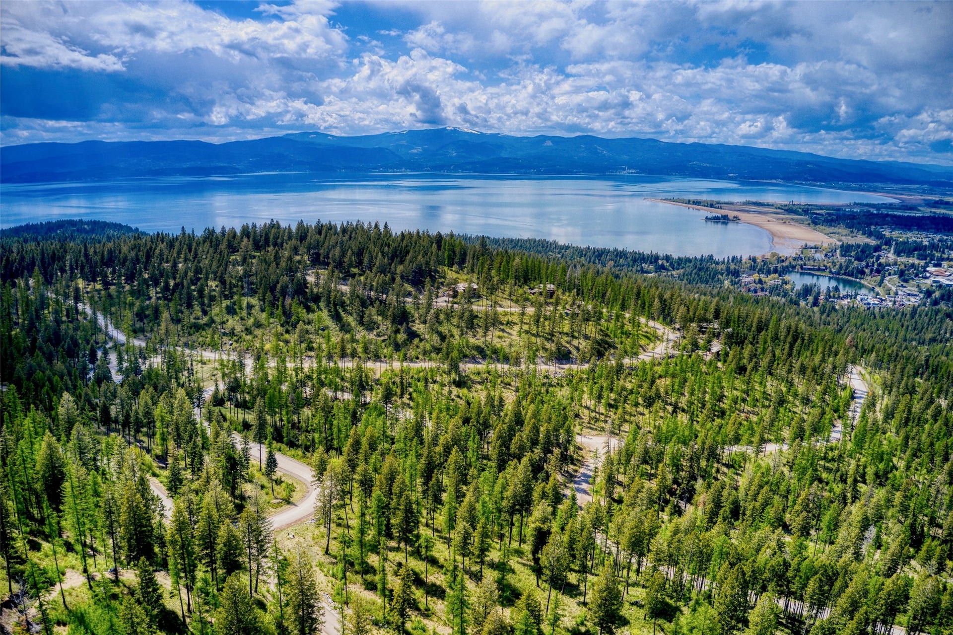 429 Chief Cliff Trail, Bigfork, MT 59911 Saddlehorn Development - Aerial View