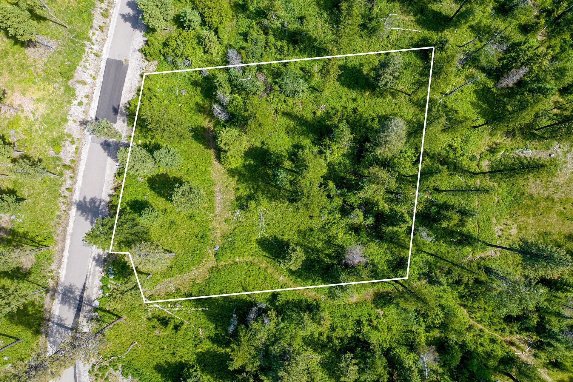 429 Chief Cliff Trail, Bigfork, MT 59911 429 Chief Cliff Trail Approximate Boundary Lines
