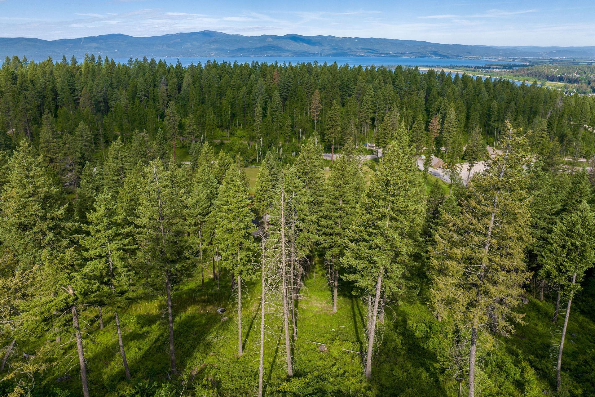 Aerial View to West