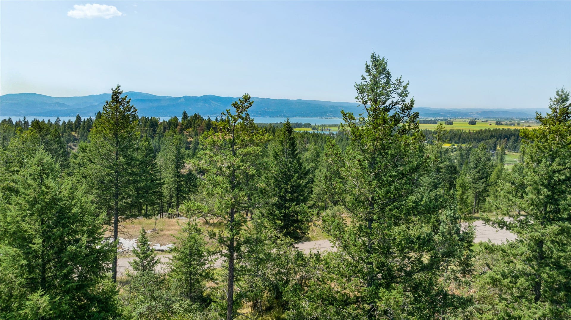 44 Rock Ridge Way, Bigfork, MT 59911 View from property looking west