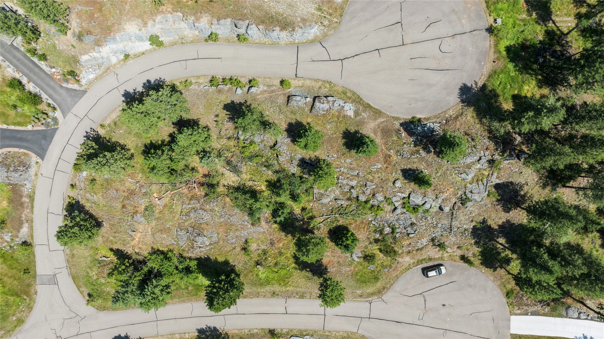 44 Rock Ridge Way, Bigfork, MT 59911 Overhead view of property