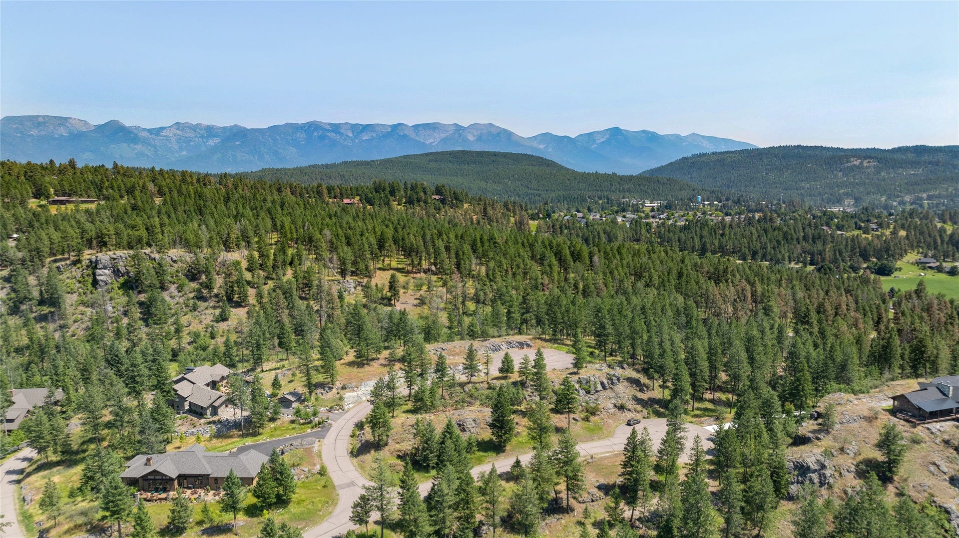 44 Rock Ridge Way, Bigfork, MT 59911 Swan Mountains and Bigfork Village to the east