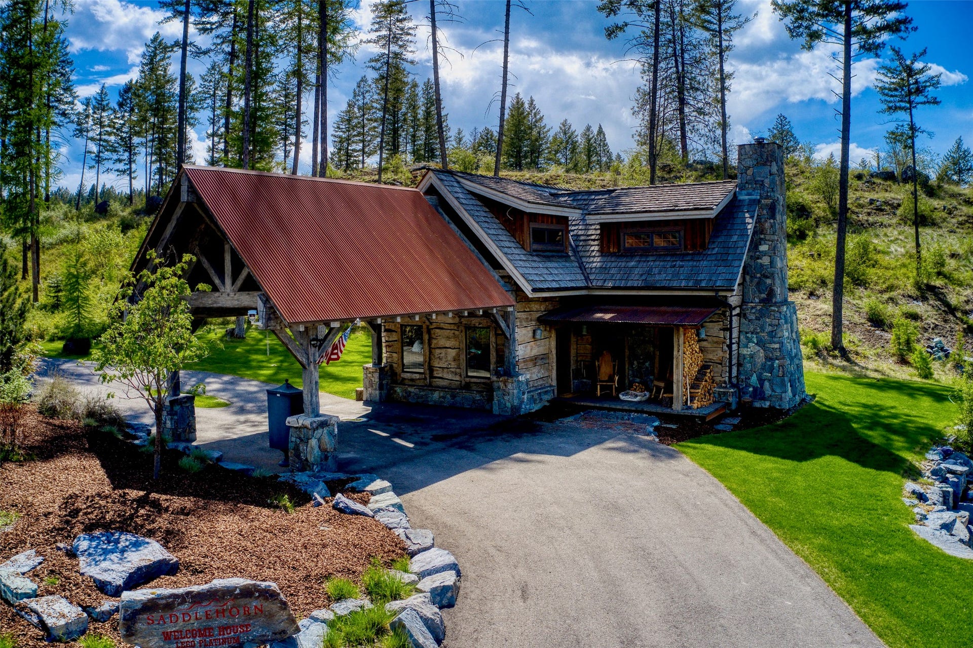 643 Saddlehorn Trail, Bigfork, MT 59911 Saddlehorn Welcome House