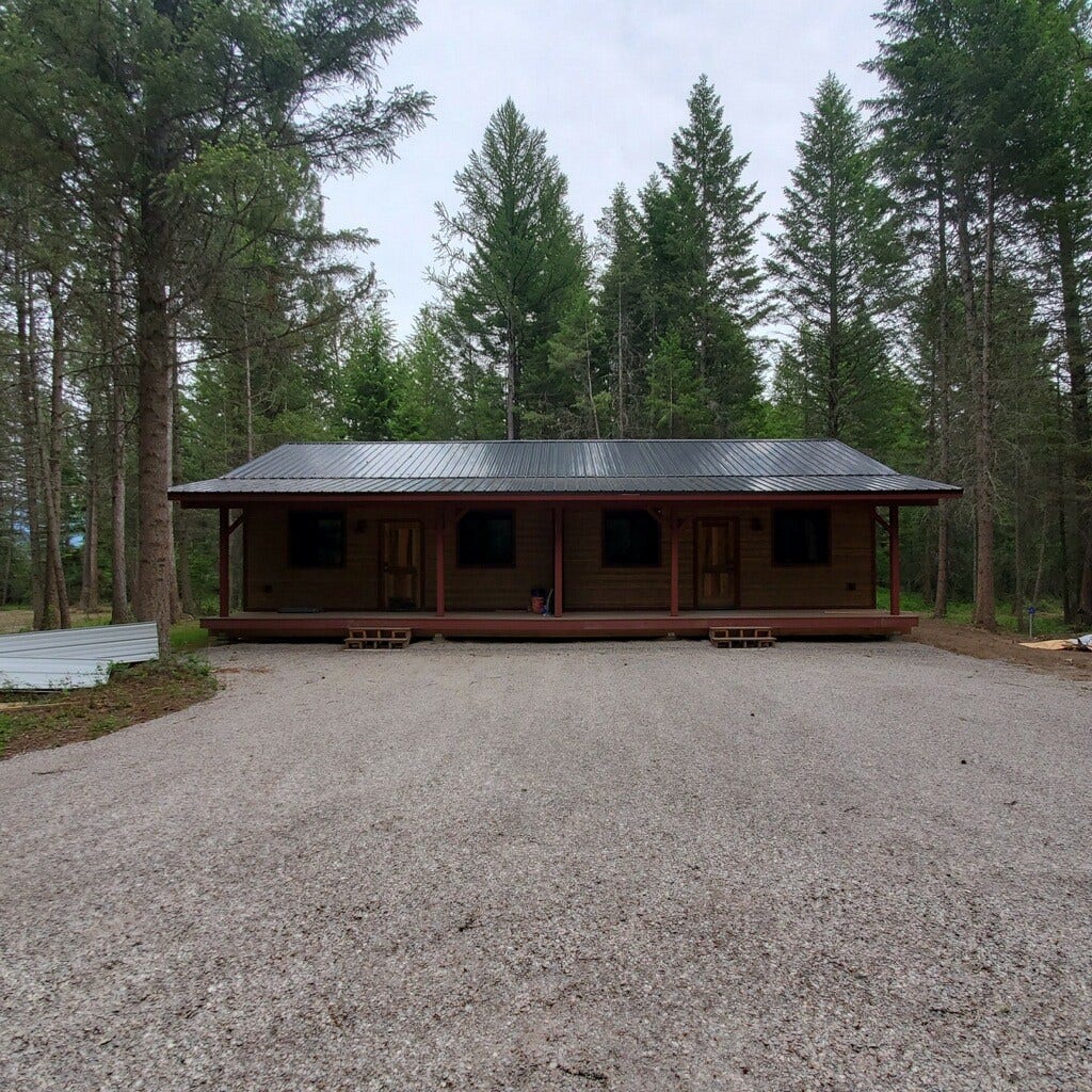 940 McCaffery Road, Bigfork, MT 59911 Guest Cabins