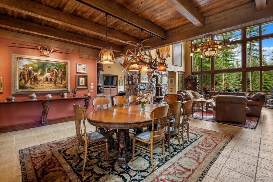 940 McCaffery Road, Bigfork, MT 59911 Dining Area