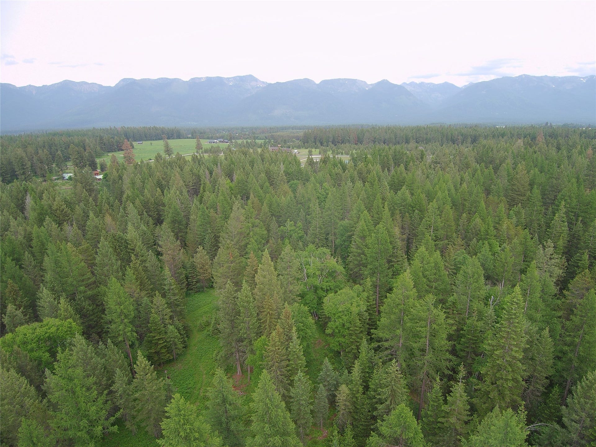 940 McCaffery Road, Bigfork, MT 59911 Aerial View